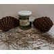 VELA 300g TARRO VIDRIO PINO